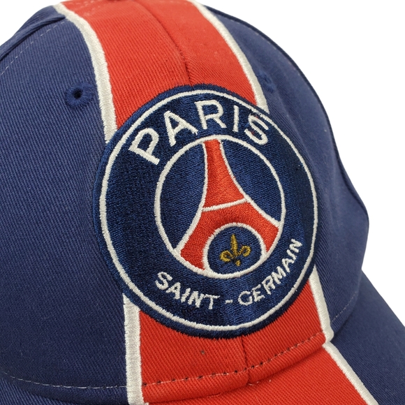PARIS SAINT-GERMAIN Hat Cap Adjustable Soccer Futbol Team - Picture 2 of 8